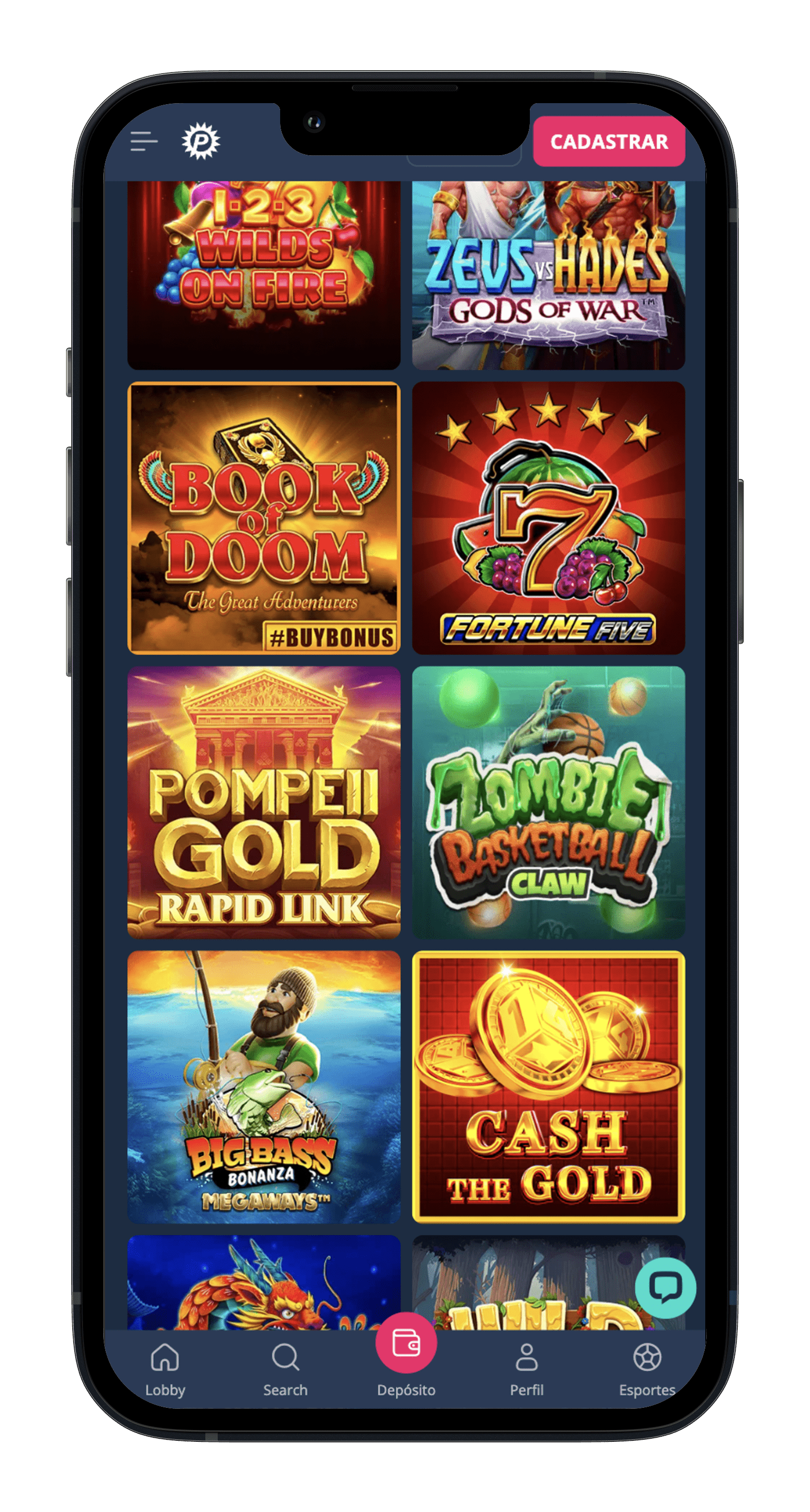 Platin Casino mobile version